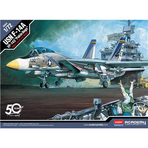ACADEMY 12563  USN F-14A VF-143 PUKIN DOGS 1/72 SCALE