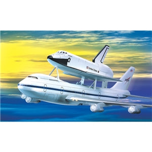 ACADEMY 12708 SPACE SHUTTLE AND TRANSPORT 1/288 SCALE