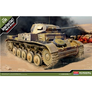 ACADEMY 13535 German Panzer II Ausf F "North Africa"  1/35 SCALE