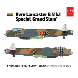 HK MODELS 01E038 AVRO LANCASTER B MK.1 SPECIAL GRAND SLAM 1/32 SCALE