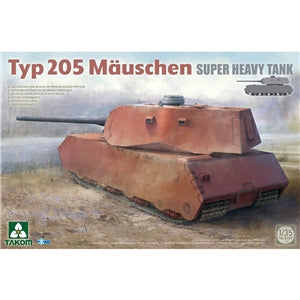 TAKOM 2159German Typ 205 Mäuschen concept Super Heavy Tank   1/35 SCALE