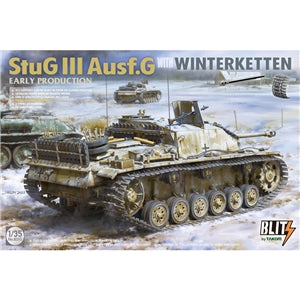 TAKOM 8010  StuG III Ausf G Early w/ Winterketten (snow tracks  1/35 SCALE