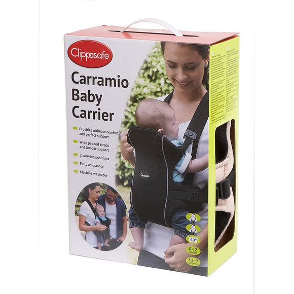 Clippasafe Carramio Baby Carrier Black