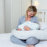 Purflo breathe pregnancy pillow- Grey