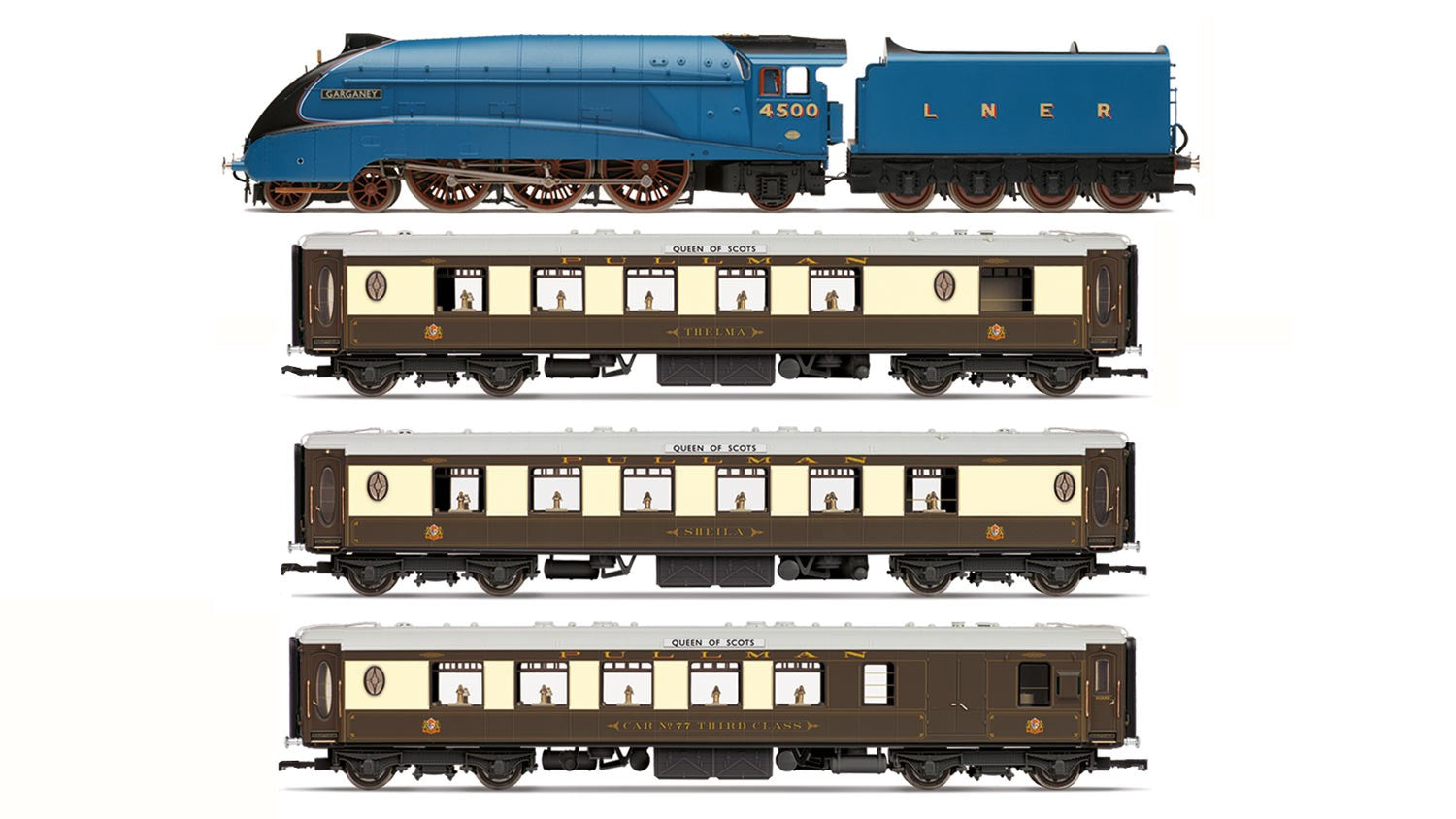 Hornby R3402 LNER  The Queen of Scots Train Pack - Era 3