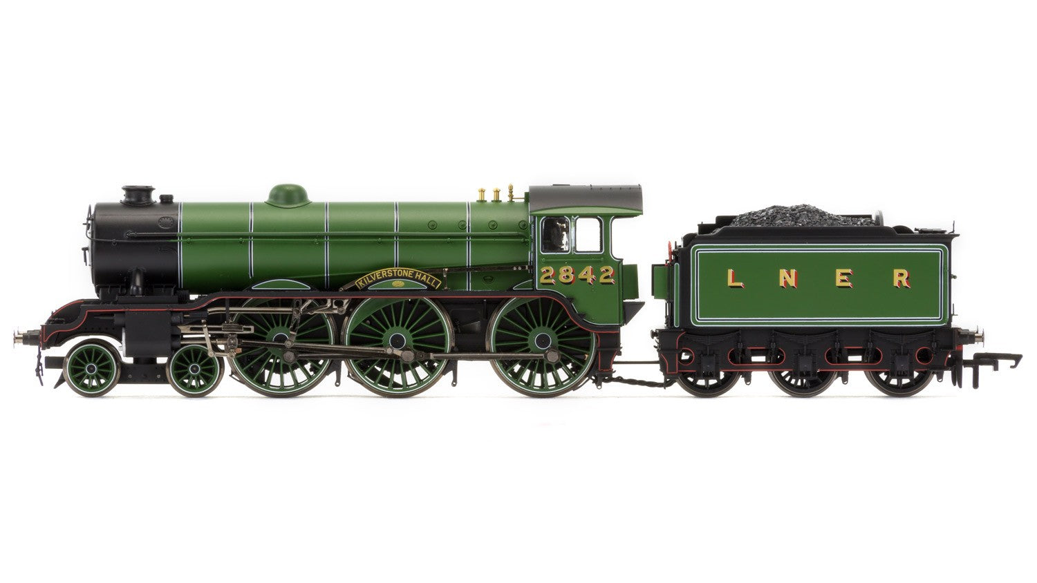 Hornby R3447 LNER  B17/2 Class  2-6-0  2842  Kilverstone Hall  - Era 3