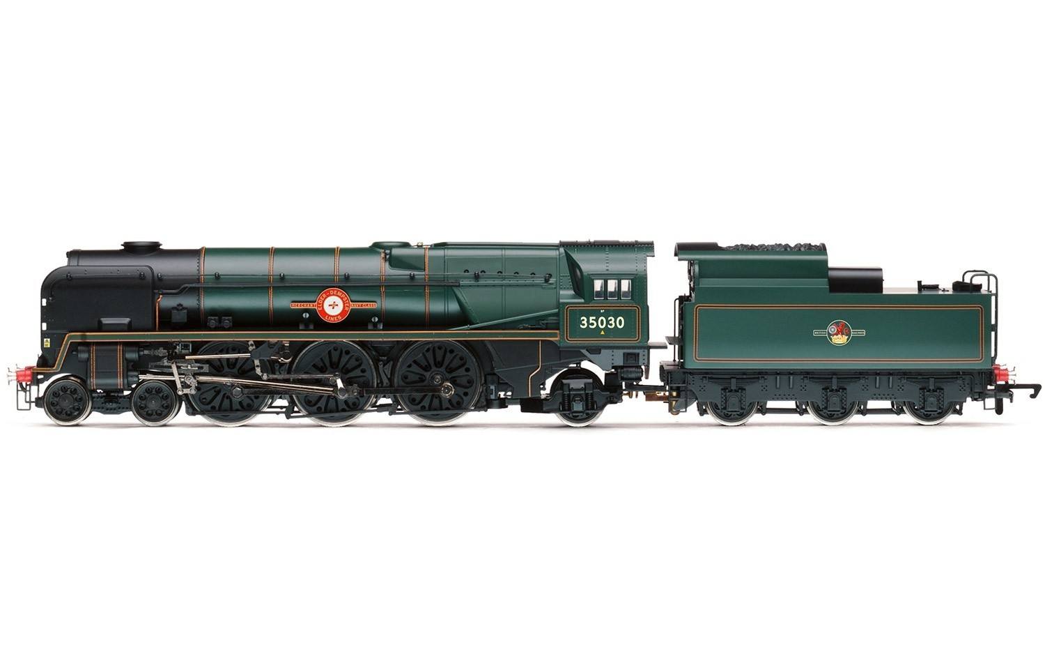 Hornby R3617 BR  Rebuilt Merchant Navy Class  4-6-2  35030 ‘Elder Dempster Lines’ - Era 5