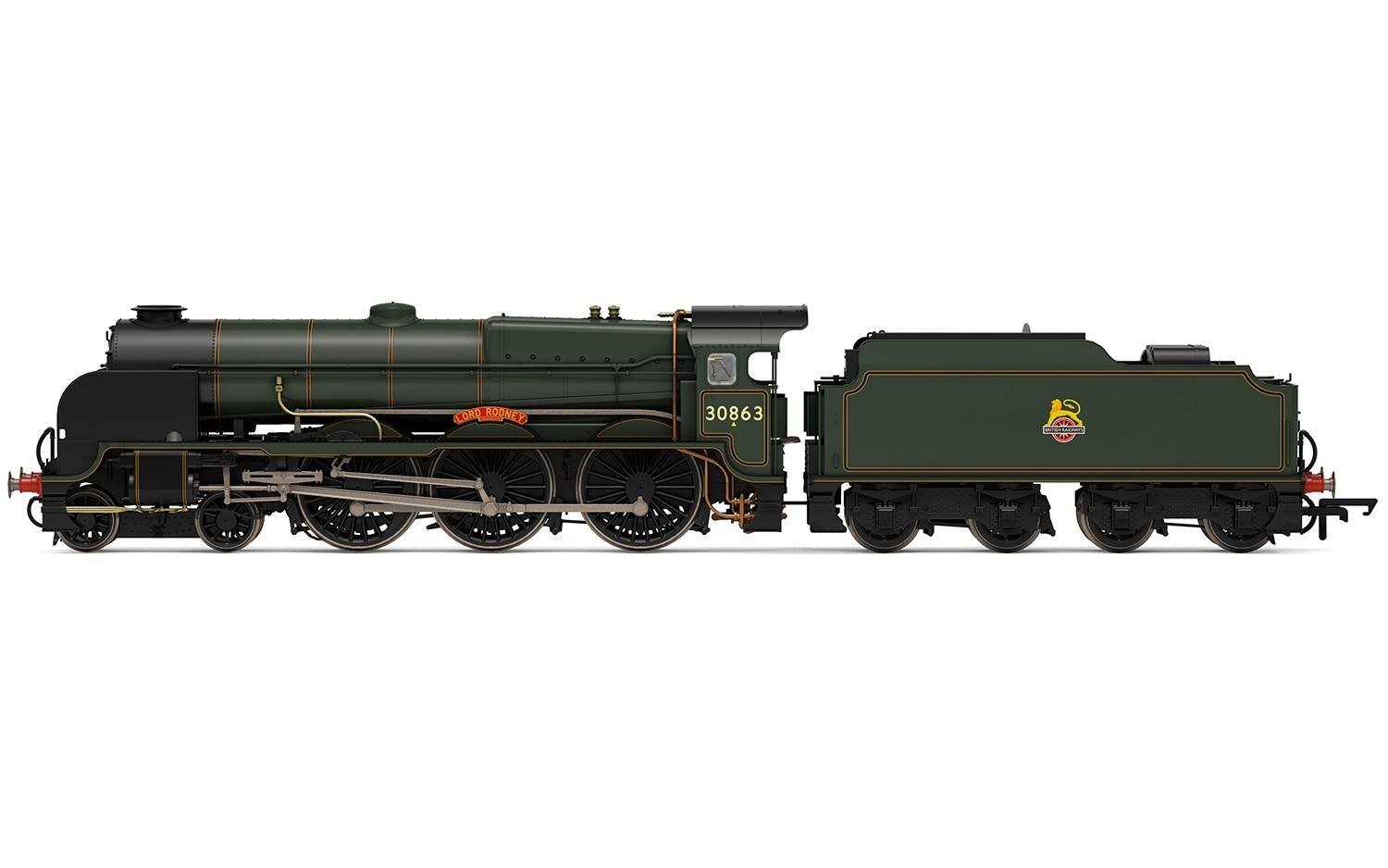 Hornby R3635 BR  Lord Nelson Class  4-6-0  30863 ‘Lord Rodney’ - Era 4