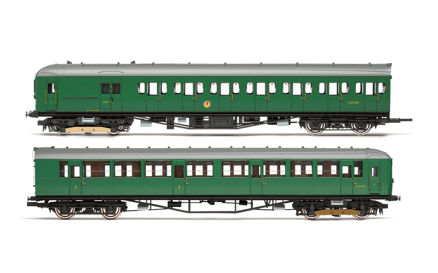 Hornby R3699 BR  2-HIL  Unit 2611; (HAL) DMBT No. 10729 and (BIL) DTC(L) No. 12146 - Era 5