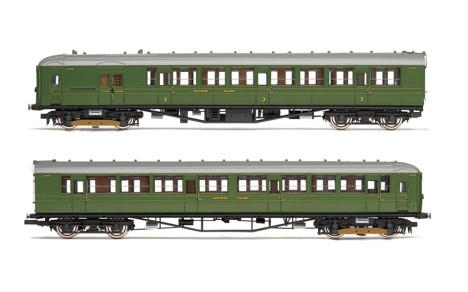 Hornby R3700 SR  2-BIL  Unit 2152; DMBT(L) No. 10718 and DTC(L) No. 12185 - Era 3