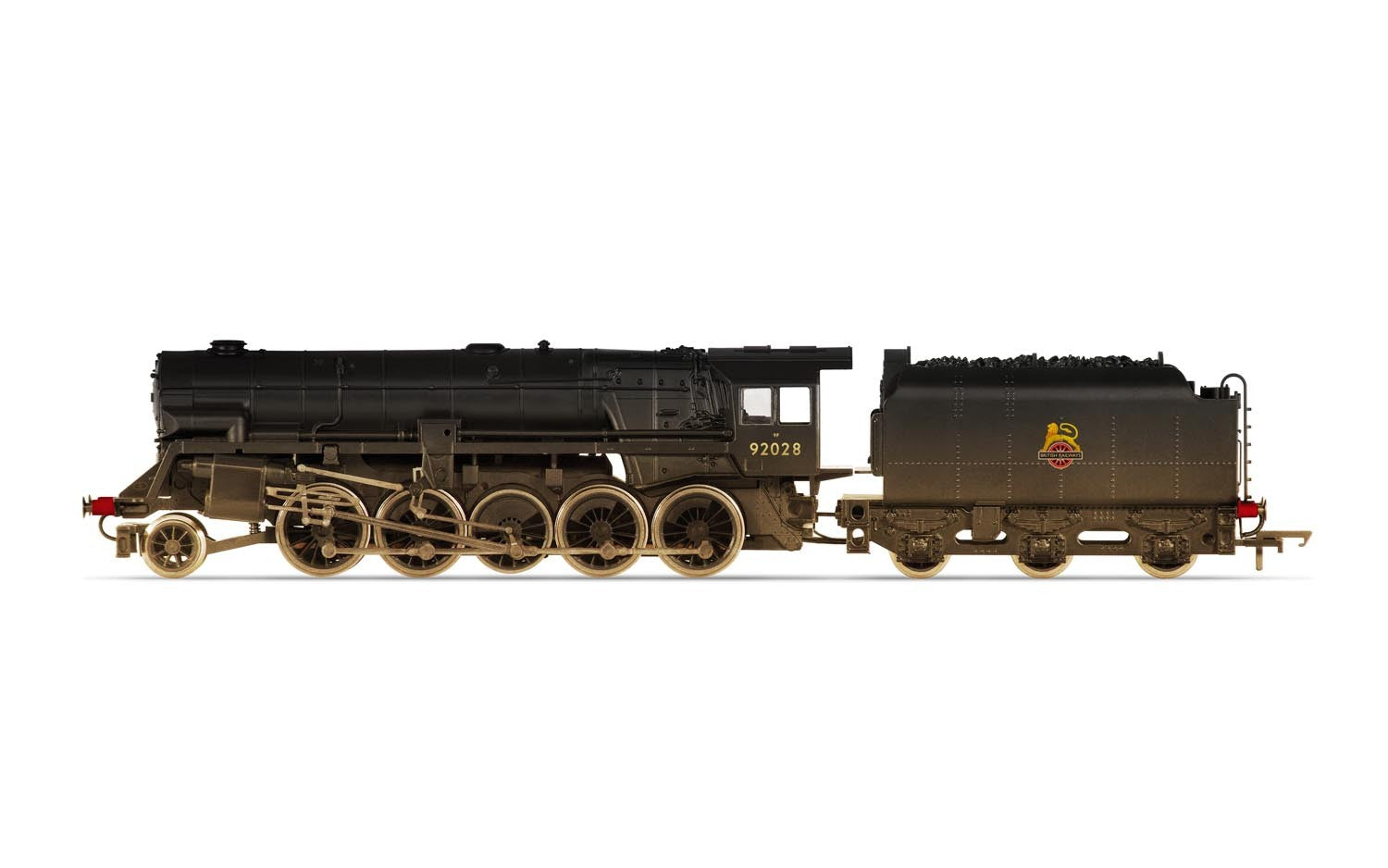 Hornby R3756 BR (Heavily Weathered)  Crosti Boiler 9F Class  2-10-0  92028 - Era 4