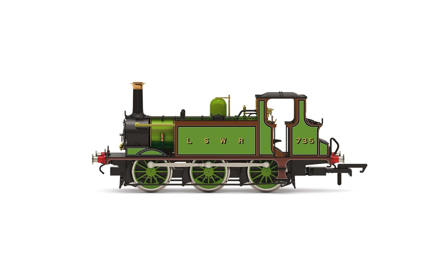 Hornby R3846X LSWR   Terrier   0-6-0T  735 - Era 2