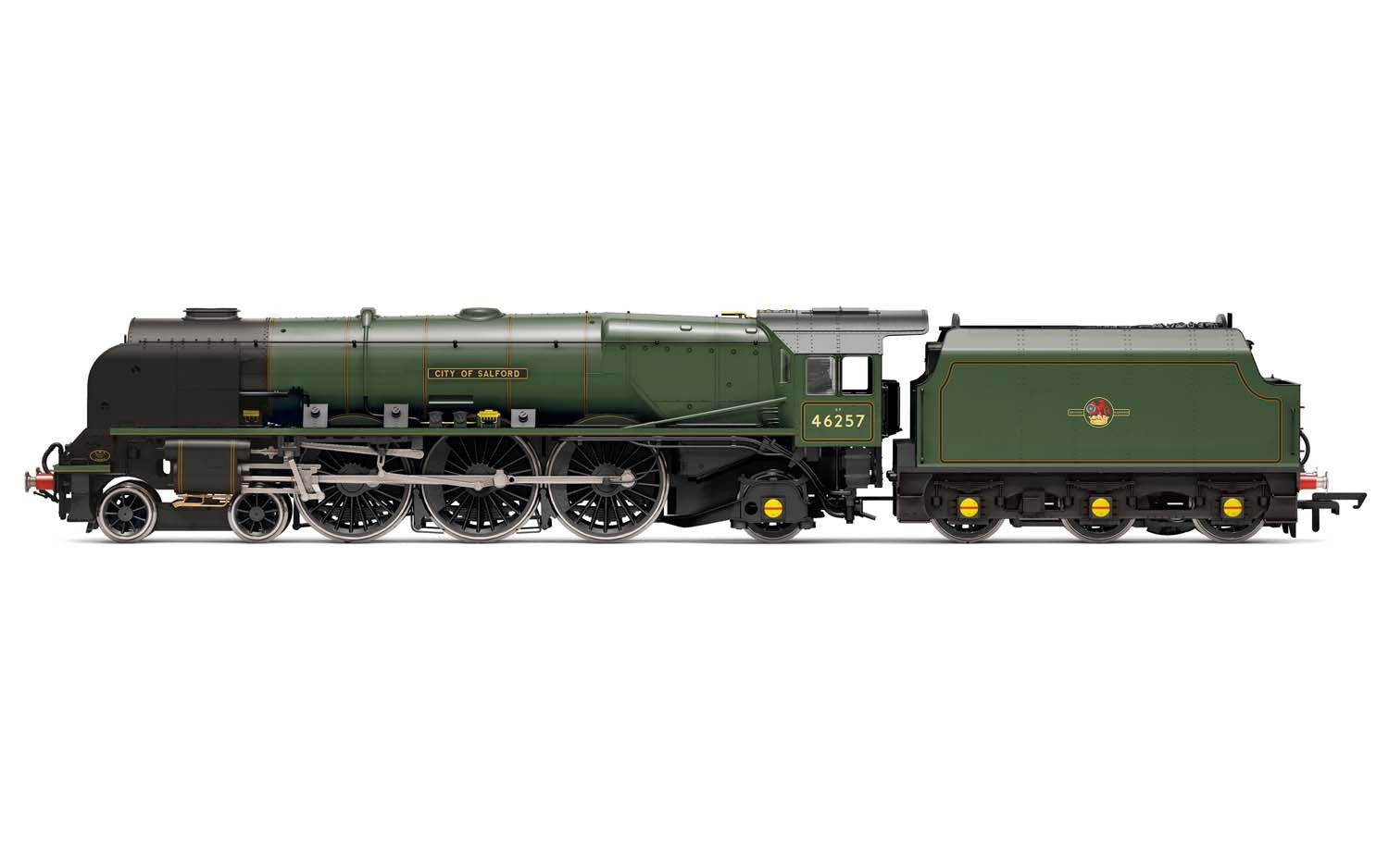 Hornby R3856 BR  Princess Coronation Class  4-6-2  46257  City of Salford  - Era 5
