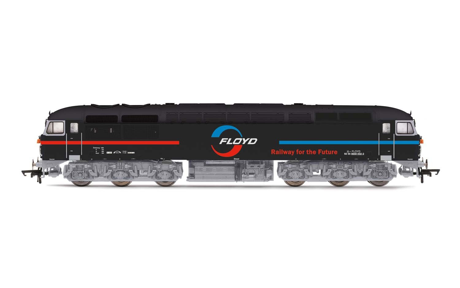 Hornby R3888 Floyd Zrt. Class 56  Co-Co  659 002 (ex-56115) - Era 10