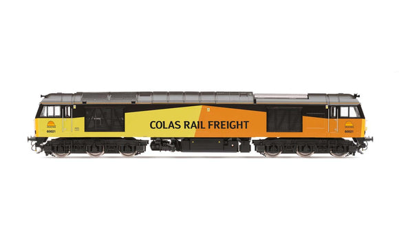Hornby R3901 Colas Rail  Class 60  Co-Co  60021 - Era 10
