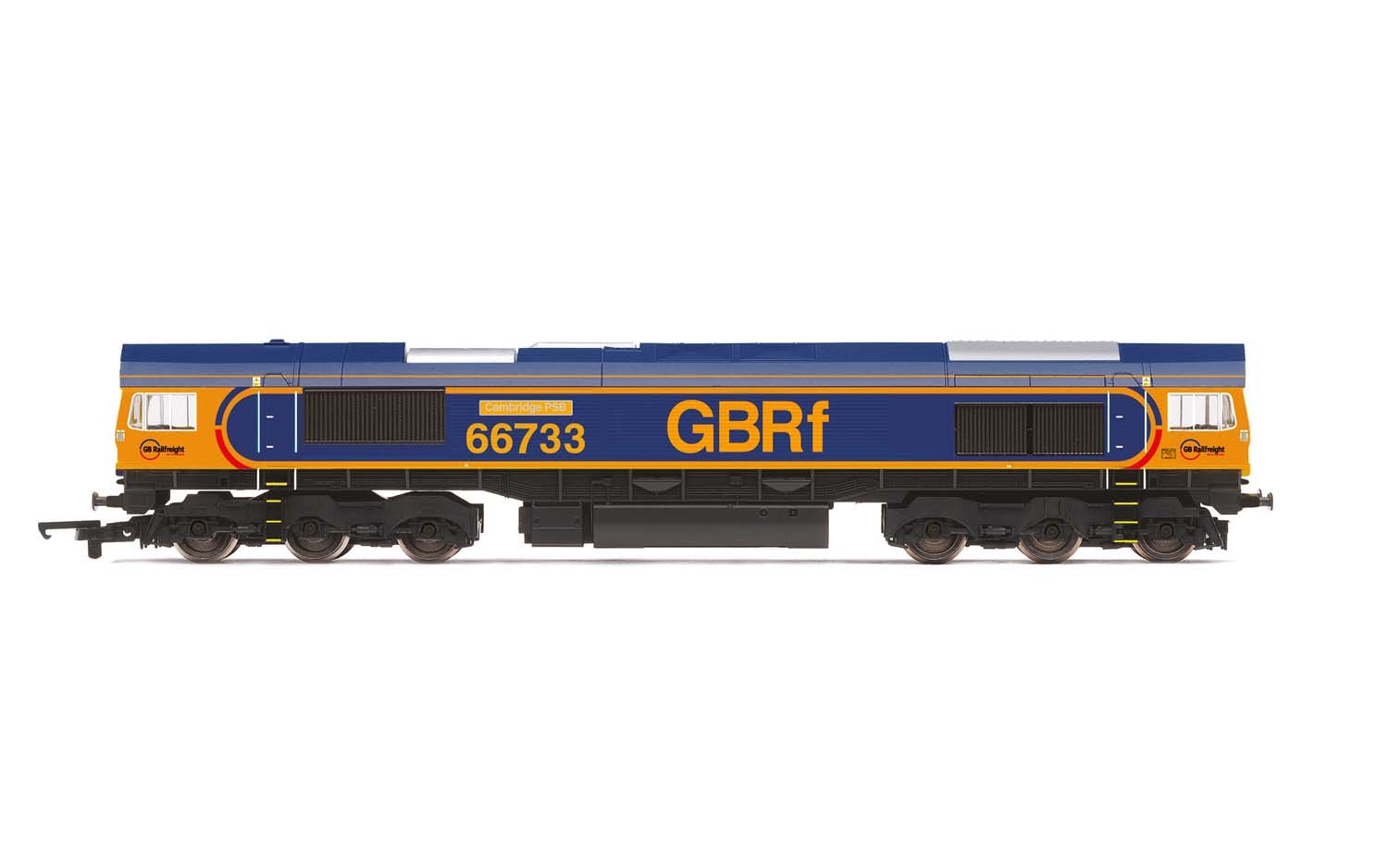 Hornby R3916 GBRf  Class 66  Co-Co  66733  Cambridge PSB  - Era 11