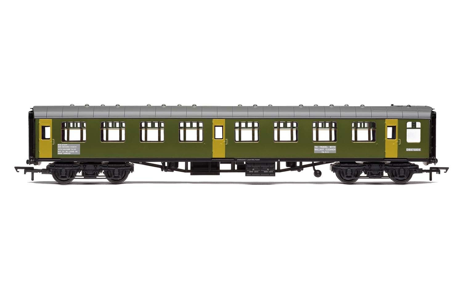 Hornby R40008 BR Departmental  ex-Mk1 SK Ballast Cleaner Train Staff Coach  DB 975804 - Era 7