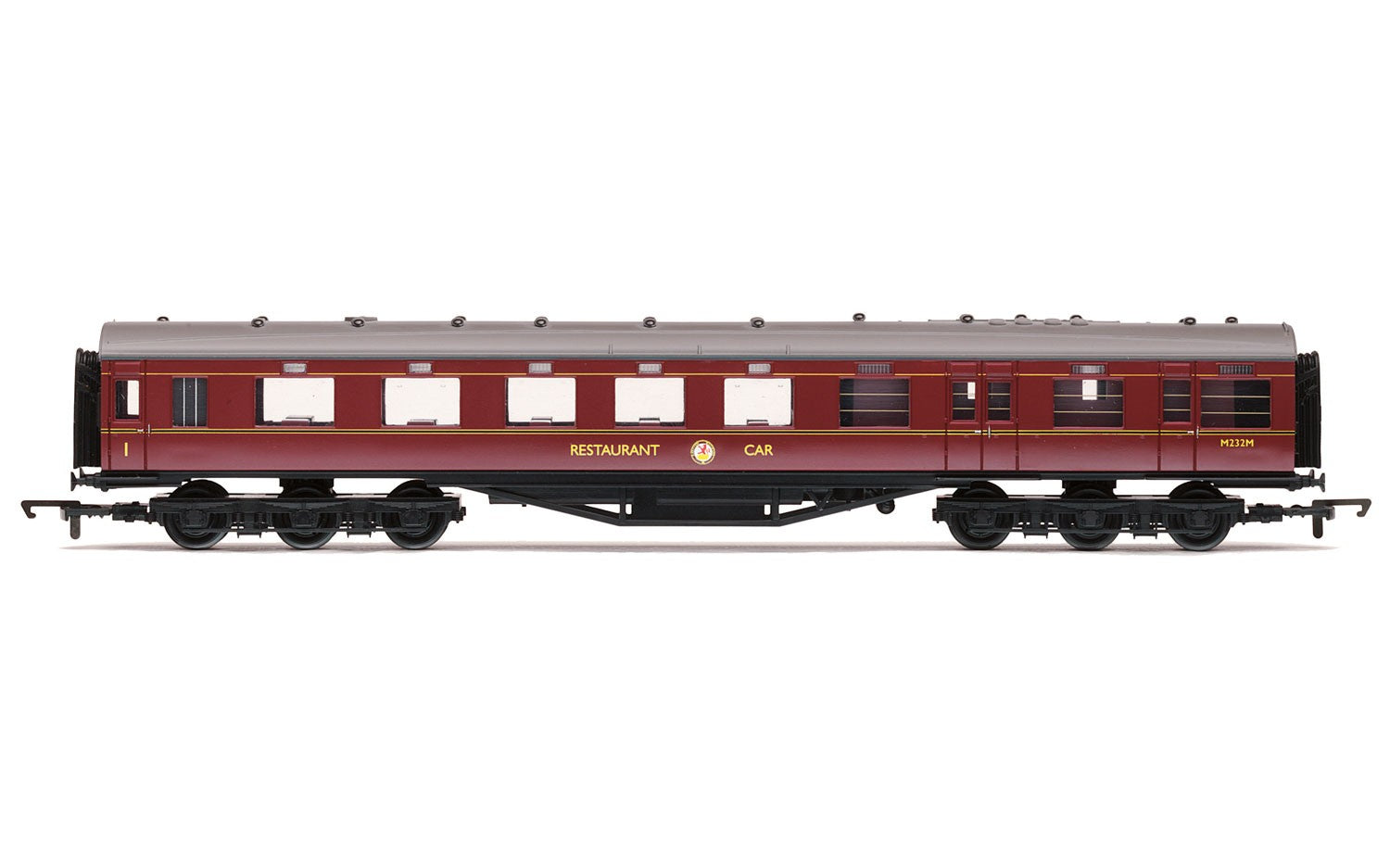 Hornby R4131C BR  Period II 68' Dining/Restaurant Car  232 - Era 5