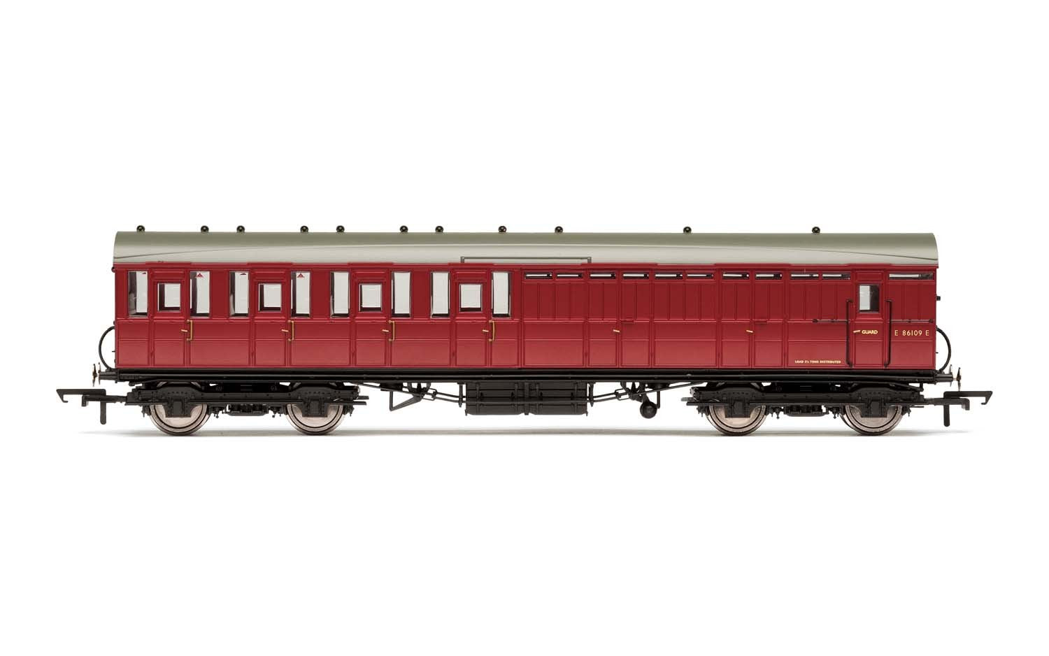 Hornby R4522C BR  51' Gresley Non-Vestibuled Suburban Brake Third  E86109E- Era 5
