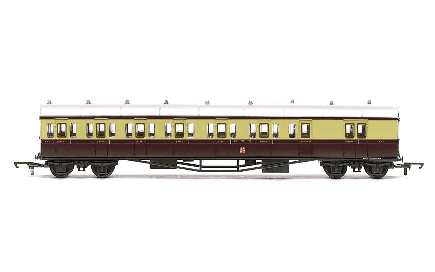 Hornby R4549B GWR  E140 'B' Set Brake Composite  6371 - Era 3