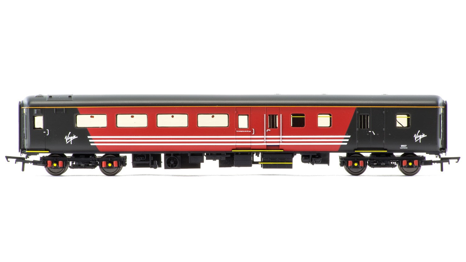 Hornby R4704 Virgin Trains  Mk2E Brake Second Open  9507 - Era 9