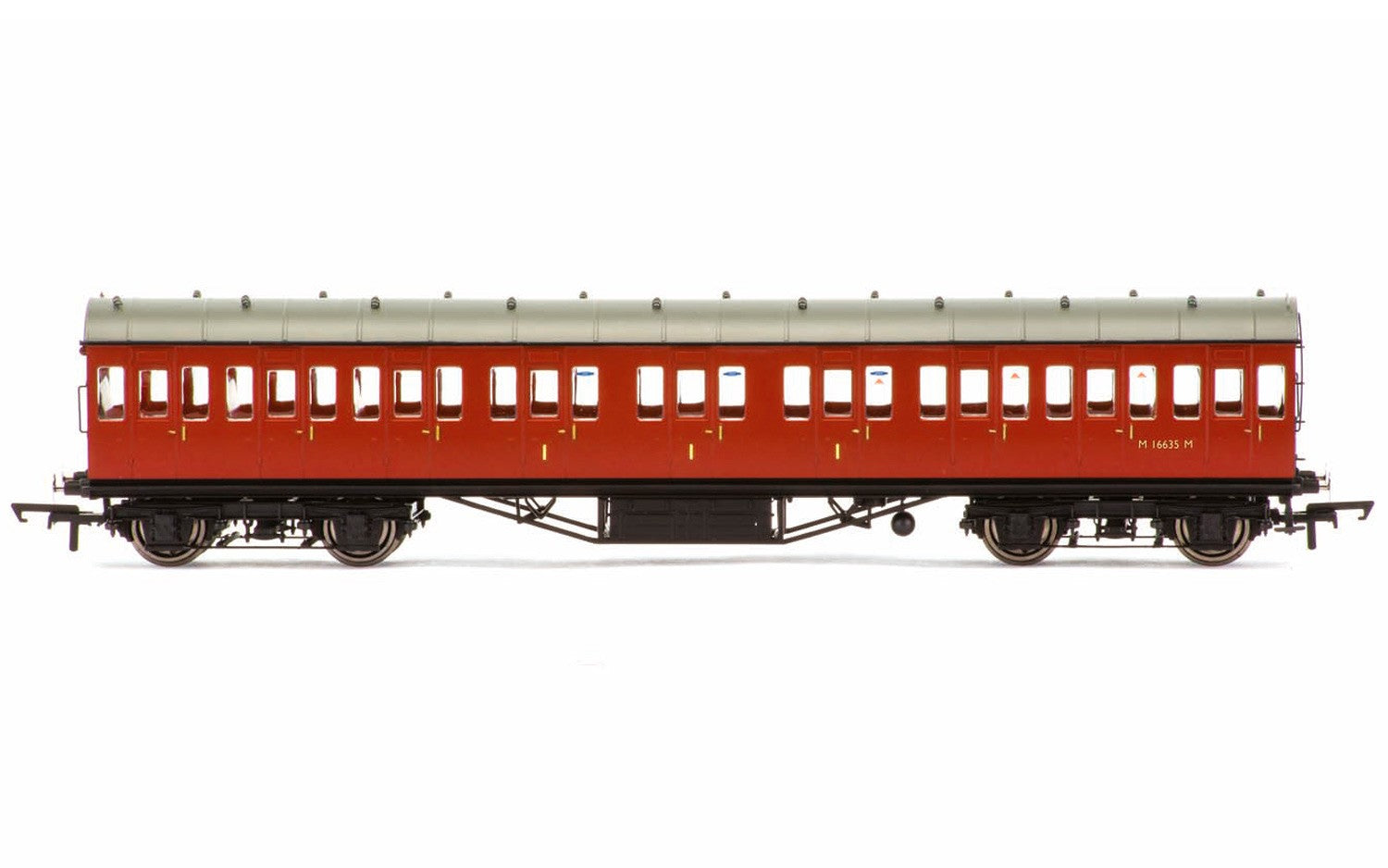 Hornby R4799 BR  57' Stanier Non-Corridor Composite  M16635M - Era 4