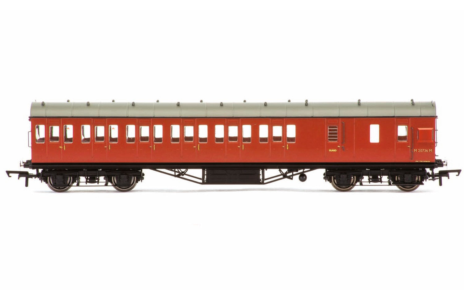 Hornby R4801 BR  57' Stanier Non-Corridor Brake Third  M20736M - Era 4