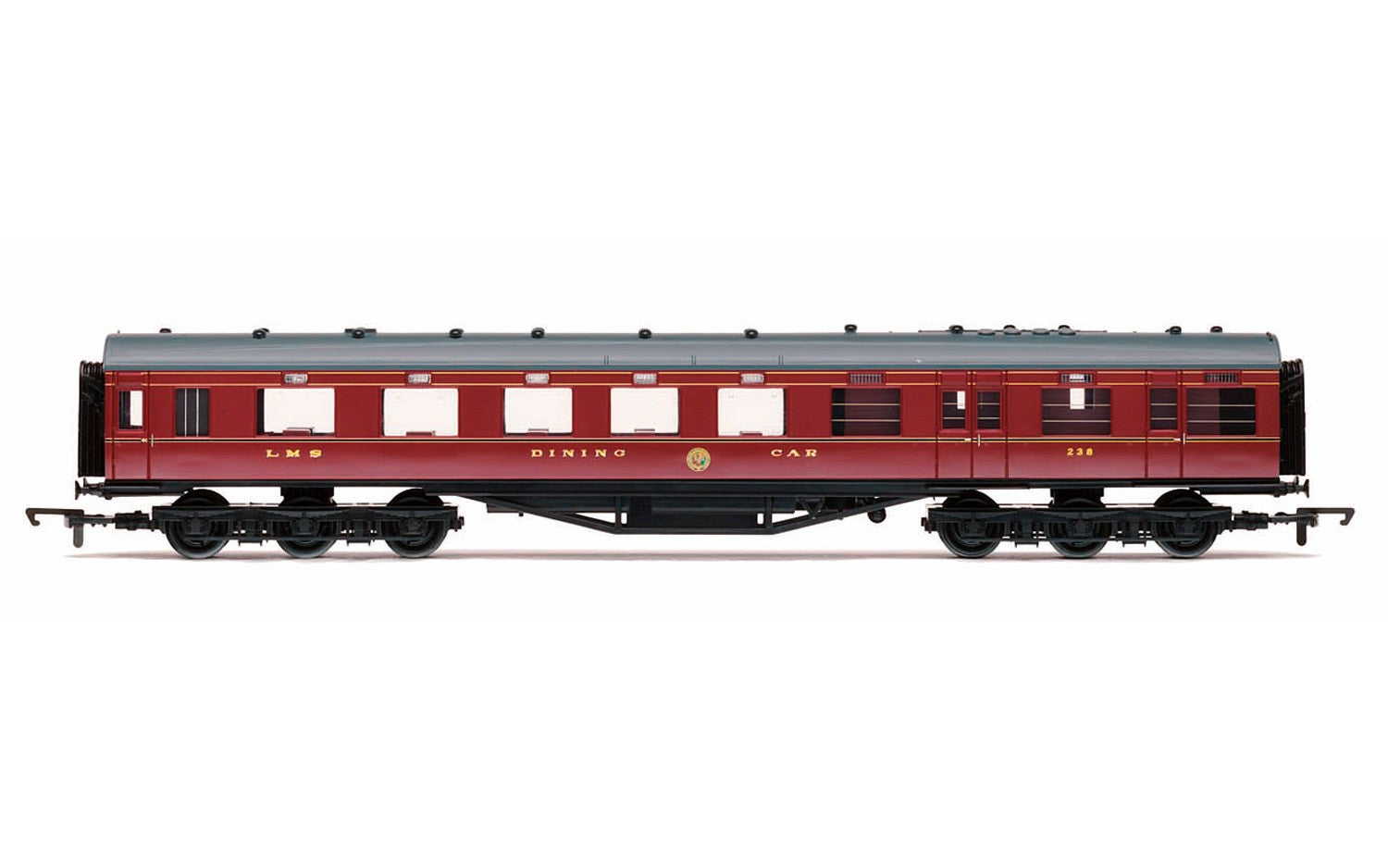 Hornby R4802 LMS  Period II 68' Dining/Restaurant Car  238 - Era 3
