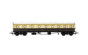 Hornby R4874 GWR  Collett 57' Bow Ended E131 Nine Compartment Composite (Left Hand)  6360 - Era 3