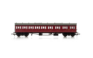 Hornby R4879A BR  Collett 57' Bow Ended E131 Nine Compartment Composite (Right Hand)  W6242W - Era 4