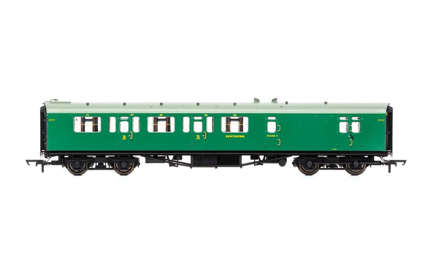 Hornby R4884C SR  Bulleid 59' Corridor Brake Third  2862 - Era 3