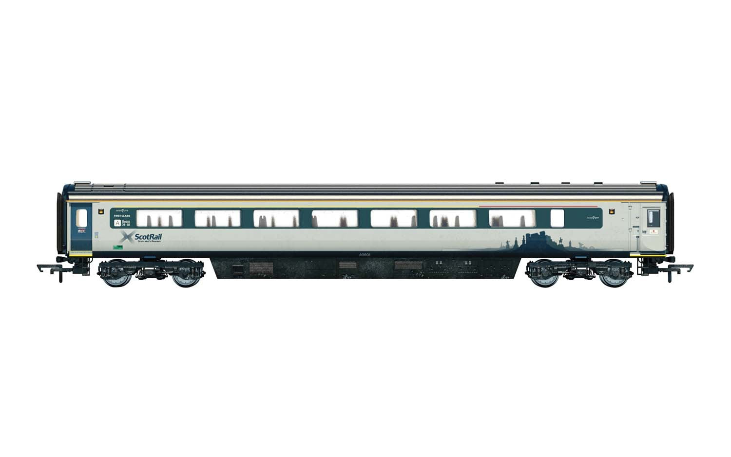 Hornby R4907 ScotRail  Mk3 Sliding Door TGFB - Era 11