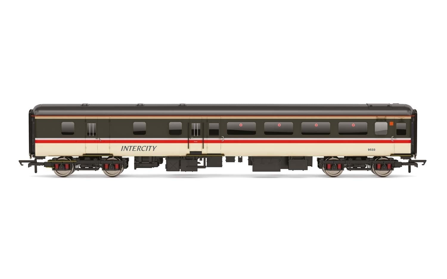 Hornby R4921 BR Intercity  Mk2F Brake Second Open  9533 - Era 8
