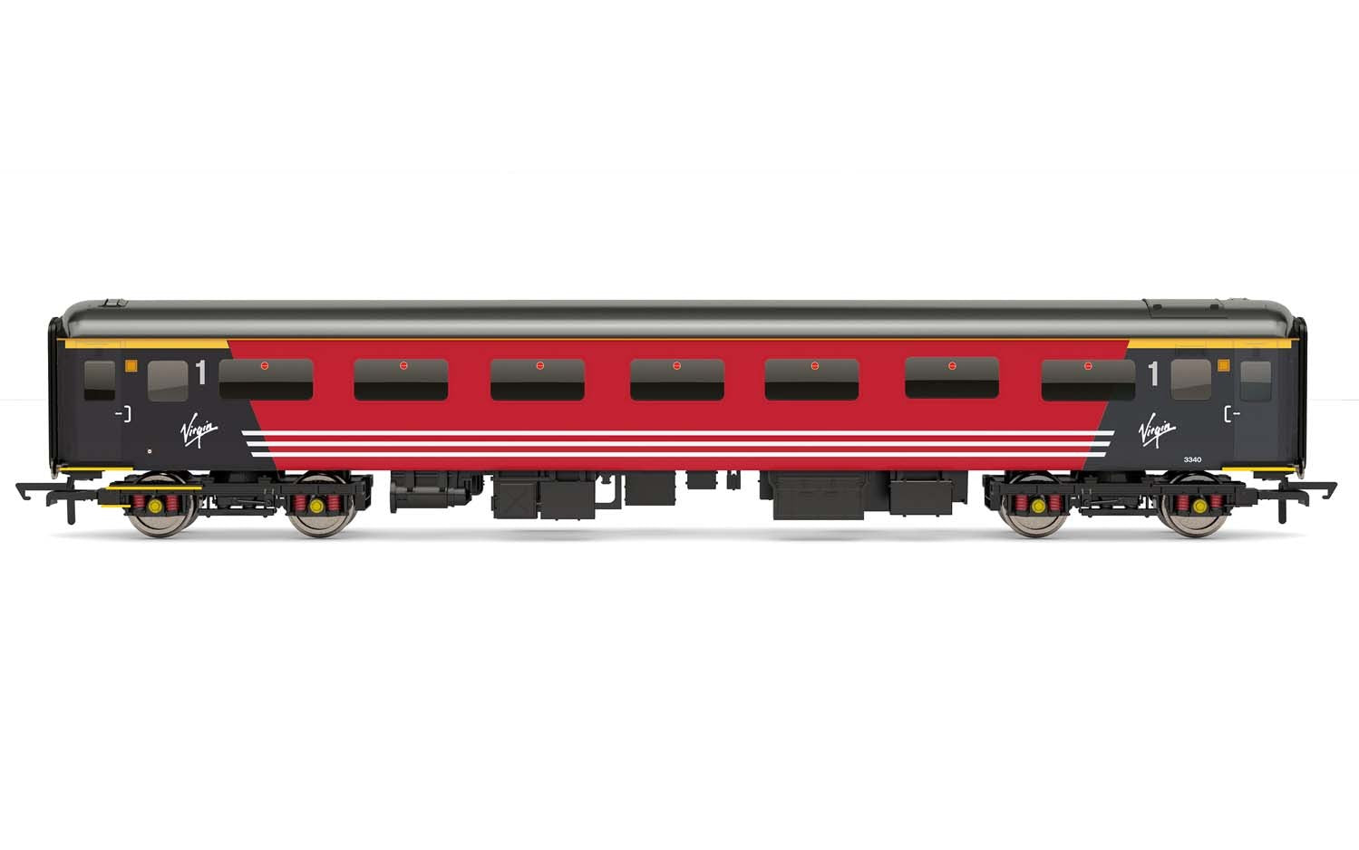 Hornby R4944 Virgin Trains  Mk2F First Open  3340 - Era 9