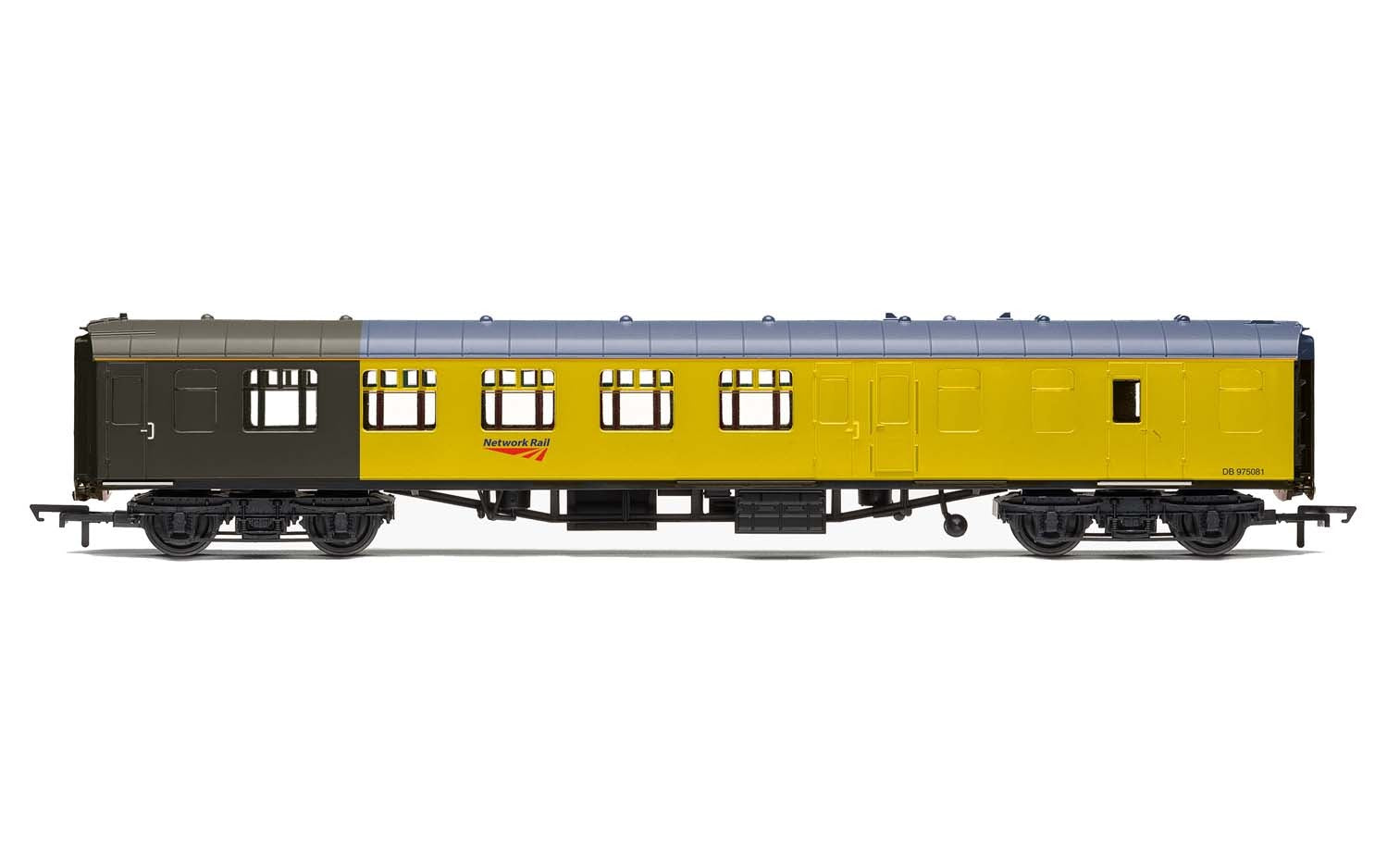 Hornby R4994 Network Rail  Ex-BR Mk1 Structure Gauging Train Driving & Instrumentation Vehicle  975081 - Era 11