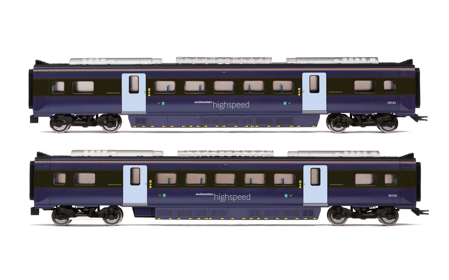 Hornby R4999 South Eastern  Class 395 Highspeed Train 2-car Coach Pack  MSO 39134 and MSO 39135 - Era 11