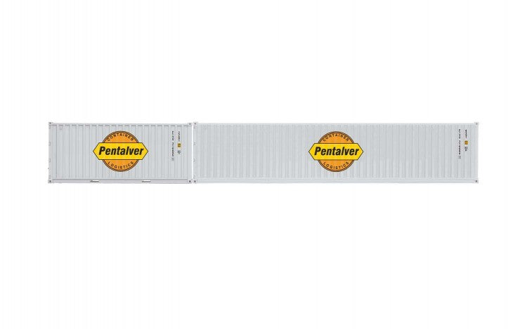Hornby R60002 Pentalver  Container Pack  1 x 40' and 1 x 20' Containers - Era 11
