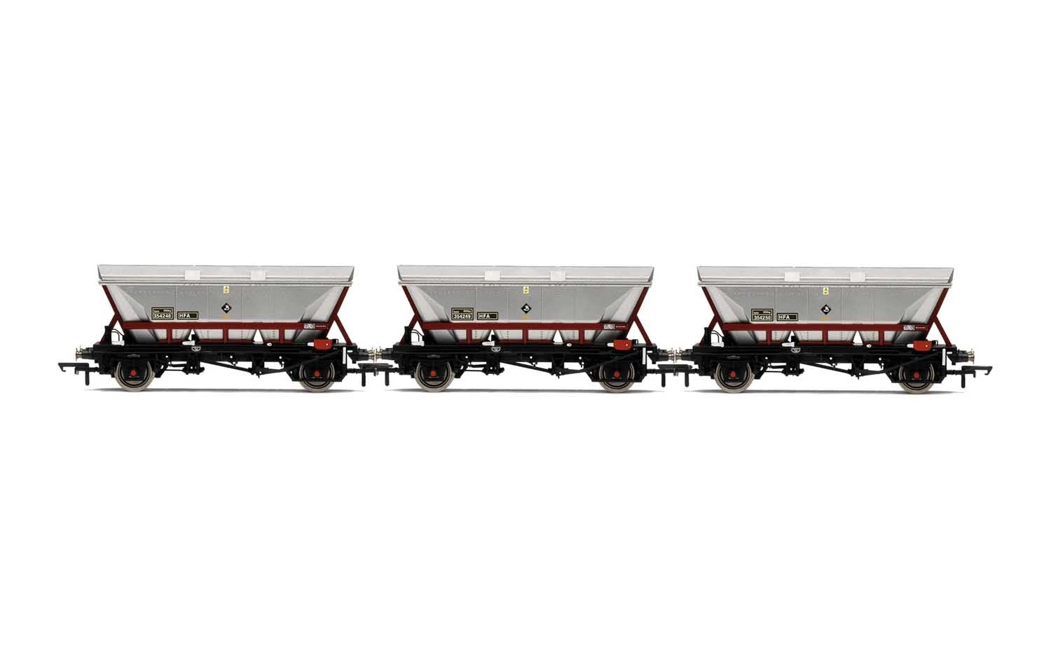 Hornby R60069 Wagons HFA Hopper Wagons  Three Pack  EWS - Era 9