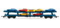Hornby R6423 BR  Car Transport Bogie Wagon - Era 7