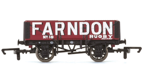 Hornby R6749 5 Plank Wagon  Farndon 18 - Era 3