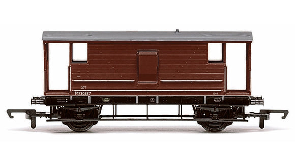 Hornby R6801 20T Goods Brake Van  British Railways M730587 - Era 4