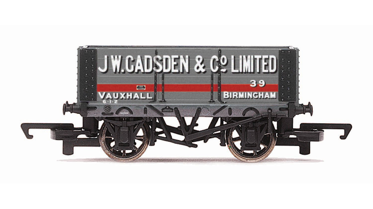 Hornby R6817 6 Plank Wagon  J W Gadsden 39 - Era 3