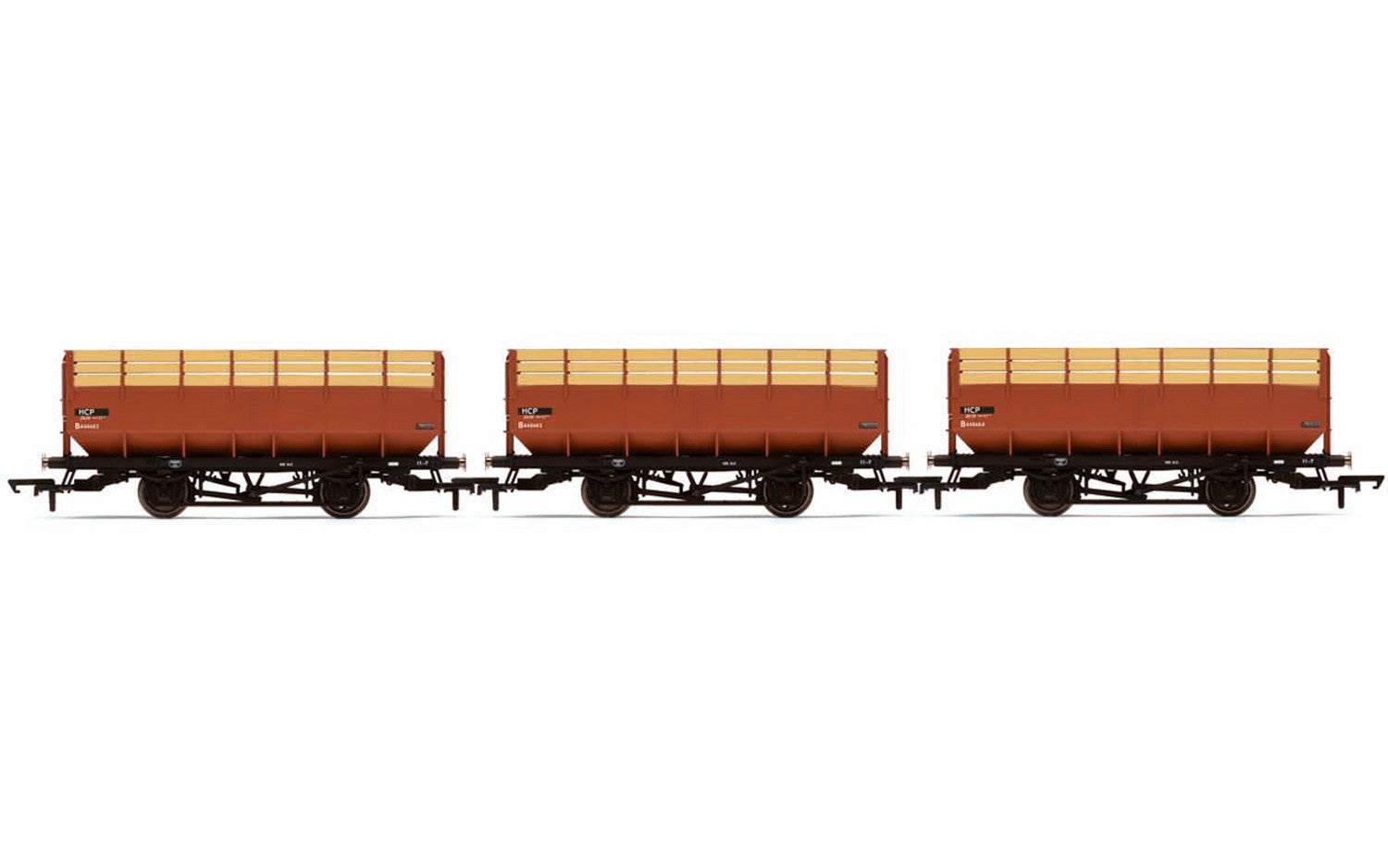 Hornby R6830 20T Coke Hopper Wagons  three pack  British Railways - Era 5/6