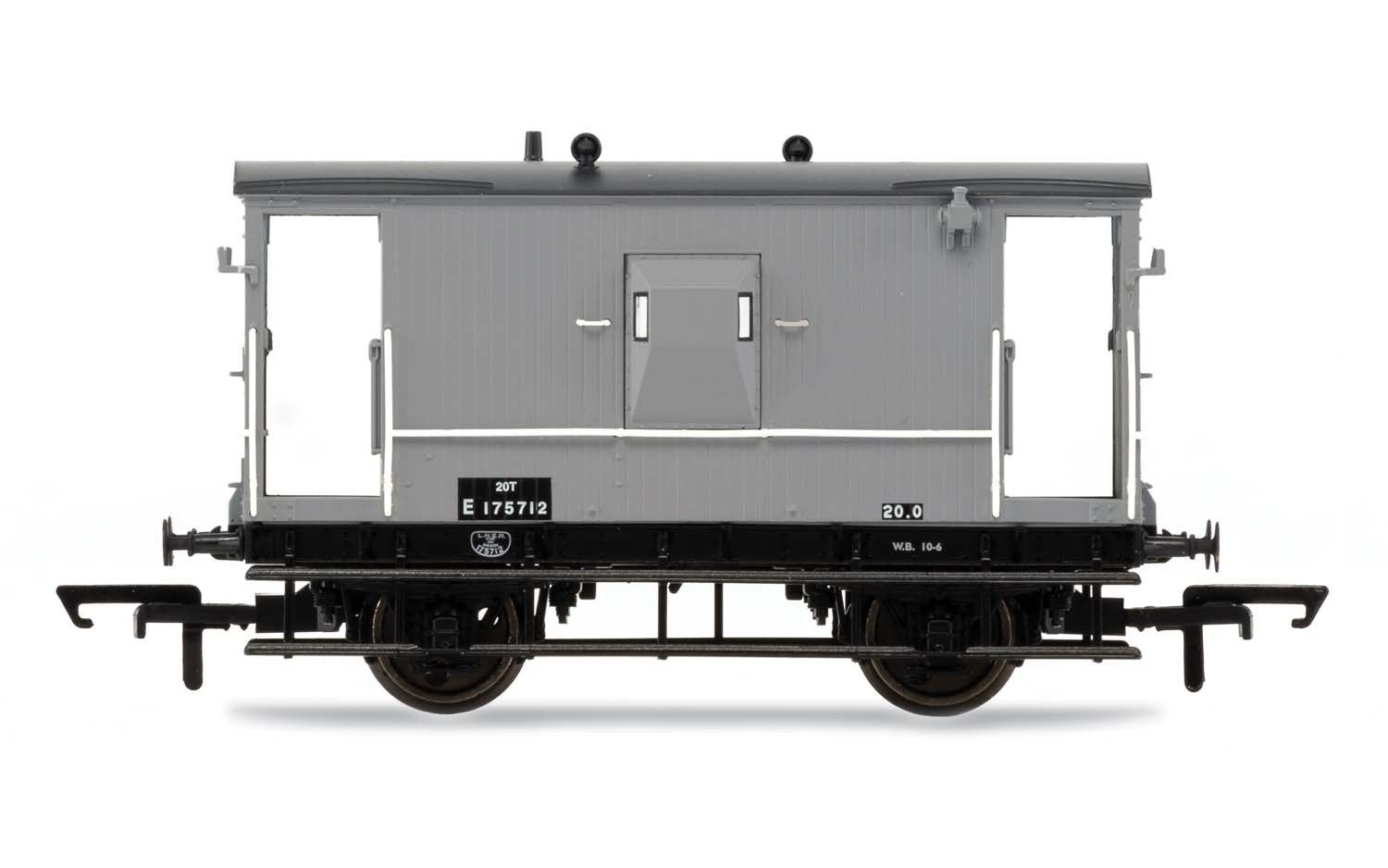 Hornby R6834 BR  Dia.064 'Toad E' 20T Brake Van E175712 - Era 4