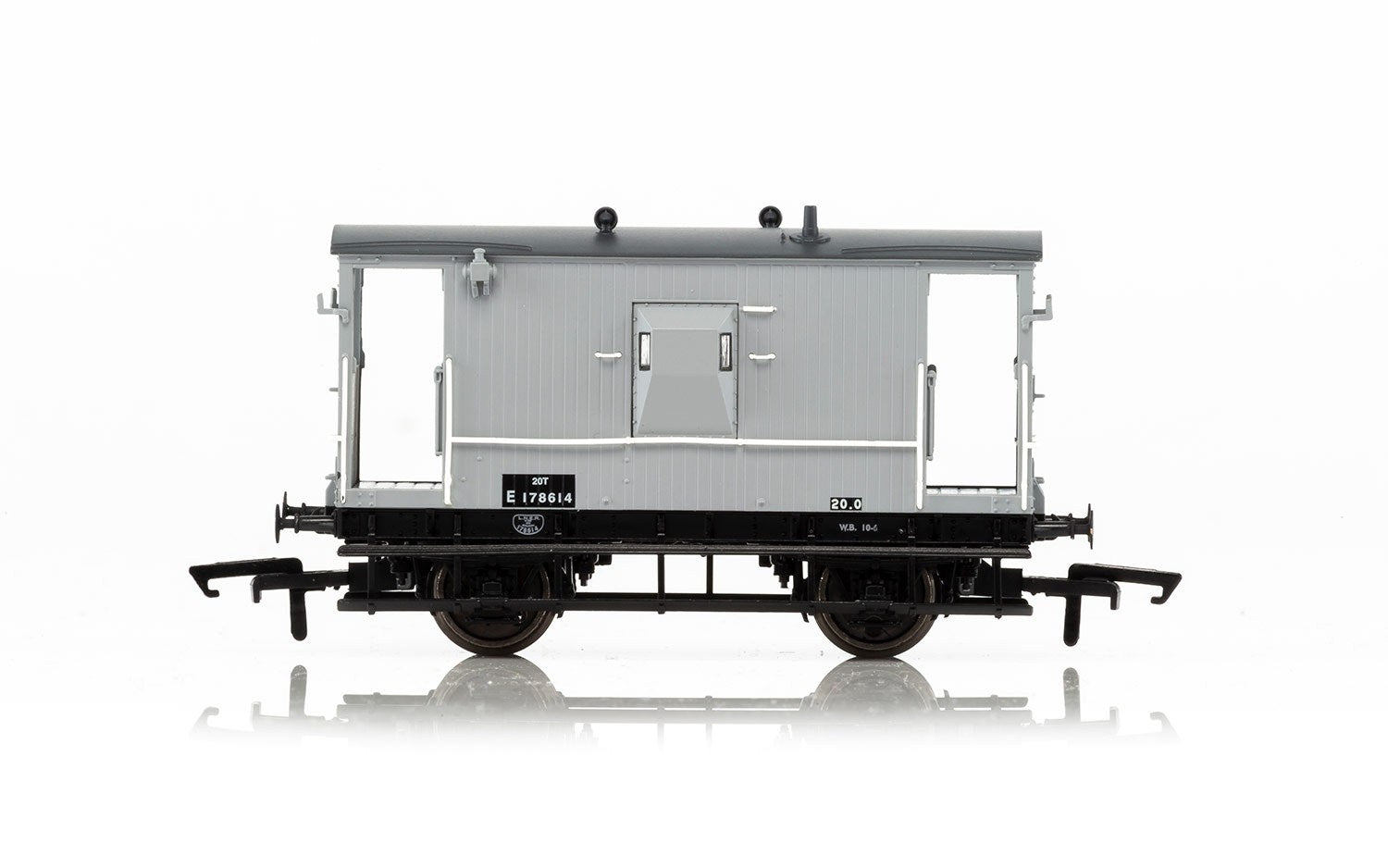 Hornby R6834A BR  Dia.064 'Toad E' 20T Brake Van E178614 - Era 4