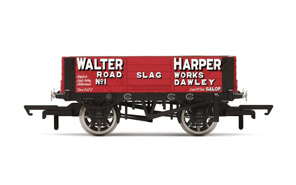 Hornby R6899 4 Plank Wagon  'Walter Harper' No.1 - Era 2