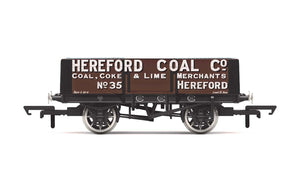 Hornby R6901 5 Plank Wagon  'Hereford Coal Company' No. 35 - Era 2