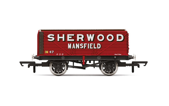 Hornby R6903 7 Plank Wagon  'Sherwood Colliery' No. 47 - Era 2