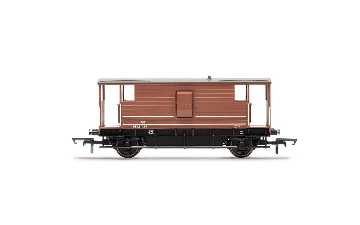 Hornby R6909 BR  D2068 20T Brake Van  M731456 - Era 4