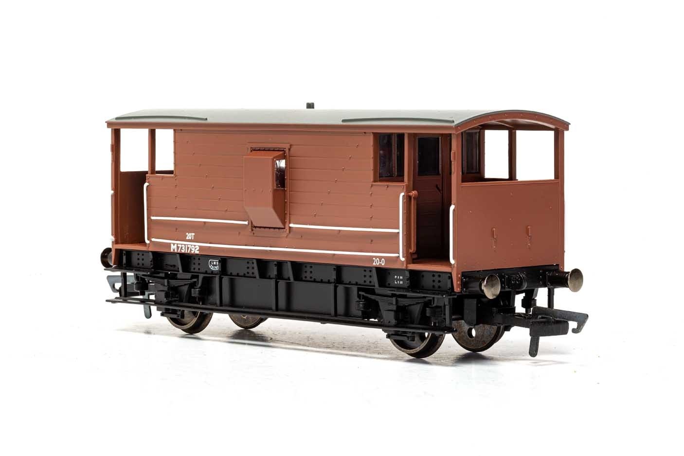 Hornby R6909A BR  D2068 20T Brake Van  M731792 - Era 4